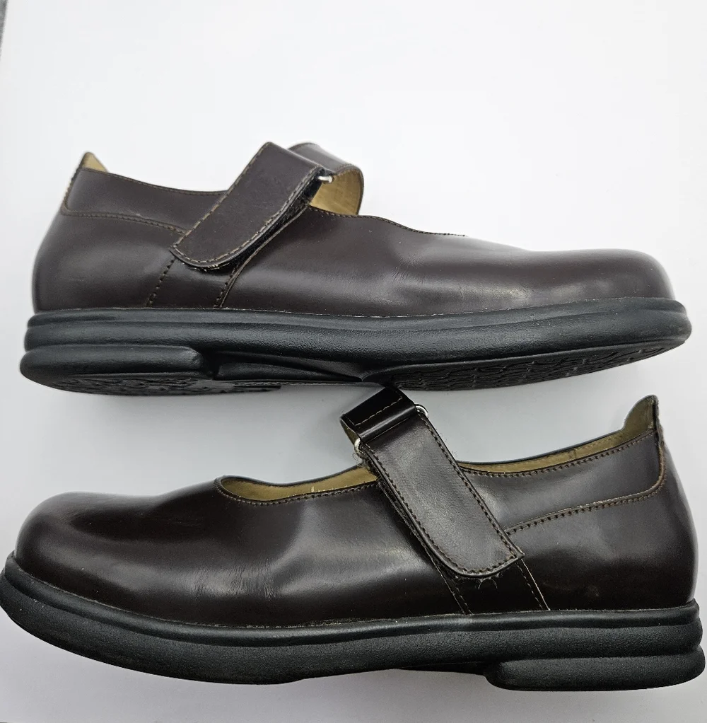 Birkenstock Footprints Ortho Mary Jane EU 38 US 7 7.5 Chocolate Brown - Picture 5 of 12